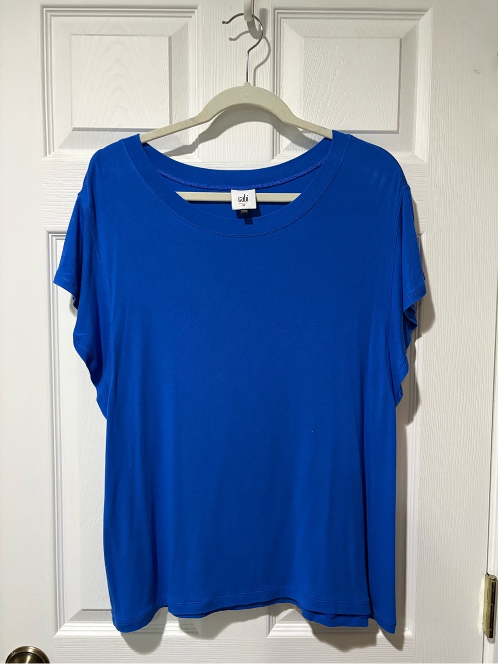 CAbi Women's Bright Blue Short Sleeve Tee